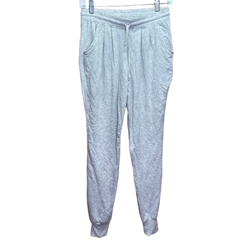 Le Marche Naked Princess Modal Ava Pleated Sweat Pants Grey NWT Size Small
